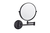 Kosmetik Spiegel - UNIQ Wall Mirror with 10x Magnification in Black - 7023-3