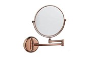 Kosmetik Spiegel - UNIQ Wall Mirror with 10x Magnification in Rose Gold - 7023-2