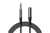 Audio Kabel - Joyroom  stereo audio cable AUX 3.5 mm mini jack (male) - mini jack (female) 1.2 m black (SY-A09) - SY-A09