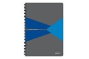 Blöcke, Formulare und Notizbücher - Leitz Office Collegeblock A4 liniert, spiralgebunden mit Karton-Einband, blau - 46481035