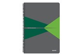 Blöcke, Formulare und Notizbücher - Leitz Office Collegeblock A4 liniert, spiralgebunden mit PP-Einband, grün - 44961055