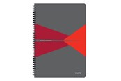 Blöcke, Formulare und Notizbücher - Leitz Office Collegeblock A4 liniert, spiralgebunden mit PP-Einband, rot - 44961025