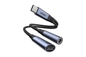 Andere Kabel - Joyroom 2-in-1 Audio Adapter SY-C02 – USB-C to 3.5mm + USB-C - SY-C02
