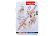Kreativ-Spiele - Bruynzeel Expression Colored Pencils Pastel Shades Tin 12 - 60312112