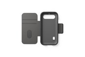 Handys - Cover & Cases - Doro Leva X10/L10/L11 - Wallet Case - Dark Grey - 8879
