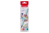 Kreativ-Spiele - Bruynzeel Fineliner Set Light 6 Colors - 60241306