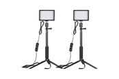 Lampen - Neewer ZC-10S LED Lamp Kit with Filters and Tripods - B07T8FBZC2