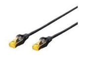 Netzwerk - Kabel - DIGITUS patch cable - 3 m - black - Schwarz - 3m - DK-1644-A-030/BL