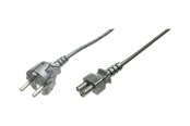 Stromkabel (Intern) - DIGITUS ASSMANN - power cable - IEC 60320 C5 to power CEE 7/7 - 75 cm - AK-440115-008-S