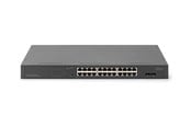 Switches - DIGITUS - switch - 19" - 24 ports - unmanaged - rack-mountable - DN-95348-2