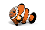 Kreativ-Spiele - Eugy Clownfish - 720-EG-037
