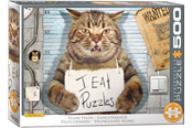 Puzzle - Eurographic Felony Cat by Paul Normand (500) - 709-6500-5786
