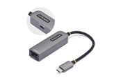 Netzwerkadapter (Netzkarte, Druckserver, u.s.w.) - StarTech.com 2.5GbE USB-C to Ethernet Adapter - network adapter - USB-C 3.2 Gen 1 / Thunderbolt 3 - 10M/100M/1G/2.5 Gigabit Ethernet + USB-C 3.2 Gen 1 - 2GPD3-USB-C-ETHERNET