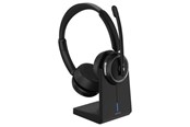 Kopfhörer/Headsets - Deltaco HL-100 Wireless Stereo Headset - HL-100