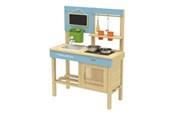 Rollenspiele - Classic World Wooden Outdoor Play Kitchen with Accessories 7pcs. - 50619