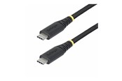 USB Kabel - StarTech.com 3m USB-C Charging Cable 240W Silicone Jacket w/Braid - USB-C cable - 24 pin USB-C to 24 pin USB-C - 3 m - S2CEPR3M-USB-CABLE