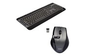 Tastaturen - PORT Designs PORT Connect SILENT PACK 2 IN 1 - Tastatur & Maus Set - Englisch (US) - Grau - 900901-US