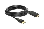 Display Kabel - DeLOCK Adapter Cable - DisplayPort / HDMI - 5 m - 85319