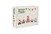 Holzspielzeug - Barbo Toys Birthday Train with Scandinavian Flags - 6098