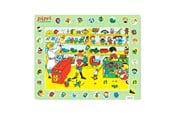 Baby Spielzeug - Barbo Toys Pippi - Framed Cardboard Puzzle - Thingfinder - 8653