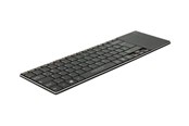 Tastaturen - DeLOCK Wireless Keyboard - Tastatur - Deutsch - Schwarz - 12454