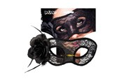 Kostüme - Boland - Lace Eye Mask Mystique Black - 97528