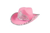 Kostüme - Boland - Hat Glimmer Pink - 04392