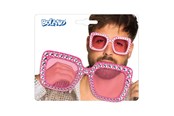 Kostüme - Boland - Party Glasses Bling Bling Hot Pink - 02632