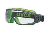 Sicherheit - Uvex u-sonic - safety goggles - grey lime - 9308245