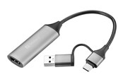 Display Kabel - Sandberg USB-C to HDMI Capture Link - 136-70