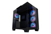 Gehäuse - LC Power 809B Dark Storm_X - midi-tower - extended ATX - Gehäuse - Tower - Schwarz - LC-809B-ON