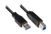 USB Kabel - Alcasa electronik Good Connections - USB cable - USB Type A to USB Type B - 5 m - 2710-S05