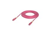 Netzwerk - Kabel - Ubiquiti UniFi OM4 Duplex LC UPC Fiber Patch Cable 10m - Rosa - 10m - UACC-OFC-M2-LULU-10M