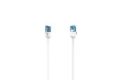 Netzwerk - Kabel - Hama Network Cable Cat6A 10Gbit/S U/Utp Flat White 15m - Weiß - 15m - 00200687