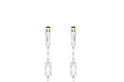 Antennenkabel - Hama Cable Antenna 90dB F-Plug-F-Plug White 5m - X1122531