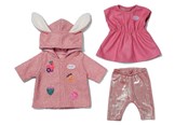 Dolls & Accessories - Baby Born Coat Set with Dress 43cm - 839416