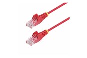 Netzwerk - Kabel - StarTech.com 10m Red Slim CAT6 Ethernet Cable Snagless 28AWG LSZH - patch cable - 10 m - red - Rot - 10m - N6PAT10MRDS