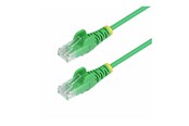Netzwerk - Kabel - StarTech.com 1.5m Green Slim CAT6 Ethernet Cable Snagless 28AWG LSZH - patch cable - 1.5 m - purple - Lila - 1m - N6PAT150CMGNS