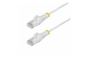 Netzwerk - Kabel - StarTech.com 1.5m White Slim CAT6 Ethernet Cable Snagless 28AWG LSZH - patch cable - 1.5 m - white - Weiß - 1m - N6PAT150CMWHS