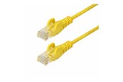 Netzwerk - Kabel - StarTech.com 2m Yellow Slim CAT6 Ethernet Cable Snagless 28AWG LSZH - patch cable - 2 m - yellow - Gelb - 2m - N6PAT200CMYLS