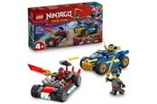 LEGO® - LEGO Ninjago 71840 Action-Autorennen: Rogue vs. Drix - 71840