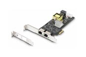Netzwerkadapter (Netzkarte, Druckserver, u.s.w.) - StarTech.com 2-Port 2.5Gbps PoE Network Card Intel I225-V 802.3af/at - network adapter - PCIe 2.0 x2 - 10M/100M/1G/2.5 Gigabit Ethernet x 2 - PR22GIP-NETWORK-CARD