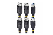 KVM Kabel - StarTech.com 6ft (1.8m) Dual-DisplayPort and USB 5Gbps KVM Cable - keyboard / video / mouse (KVM) cable - 1.83 m - DDU1226-KVM-CABLE