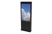 Wandhalterungen, AV-Halterungen & AV-Möbel - HI-ND Single Totem Exclusive stand - portrait - for flat panel - black - Max - recommended for 75" - ST7500-5001-02