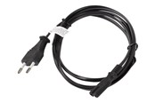 Stromkabel (Intern) - Lanberg - power cable - Europlug to power IEC 60320 C7 - 1.8 m - CA-C7CA-10CC-0018-BK