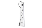Stromkabel (Extern) - Belkin - surge protector - BSV401AF2M