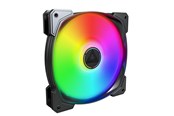 Gehäuselüfter - Montech HP140 ARGB PWM Black - Gehäuselüfter - 140mm - Schwarz mit RGB LED - 30 dBA - HP140 ARGB PWM (B)