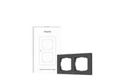 Smart-Home - Aqara Switch Frame H2 EU Grey (2-gang) - AQA_FE-X01D-G