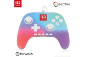 Gaming Zubehör - PowerA Advantage Wired Controller for Nintendo Switch 2 with Lumectra - White - NSGP0524-01