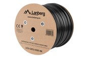 Netzwerk - Kabel - Lanberg bulk cable - 305 m - black RAL 9004 - Schwarz - 305m - LCF6-30CU-0305-BK